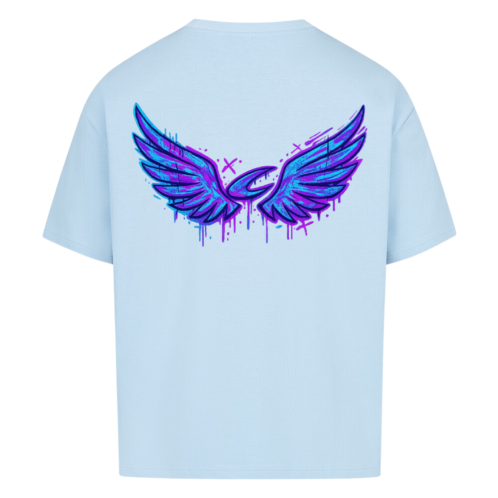 Oversized Shirt - Graffiti Wings
