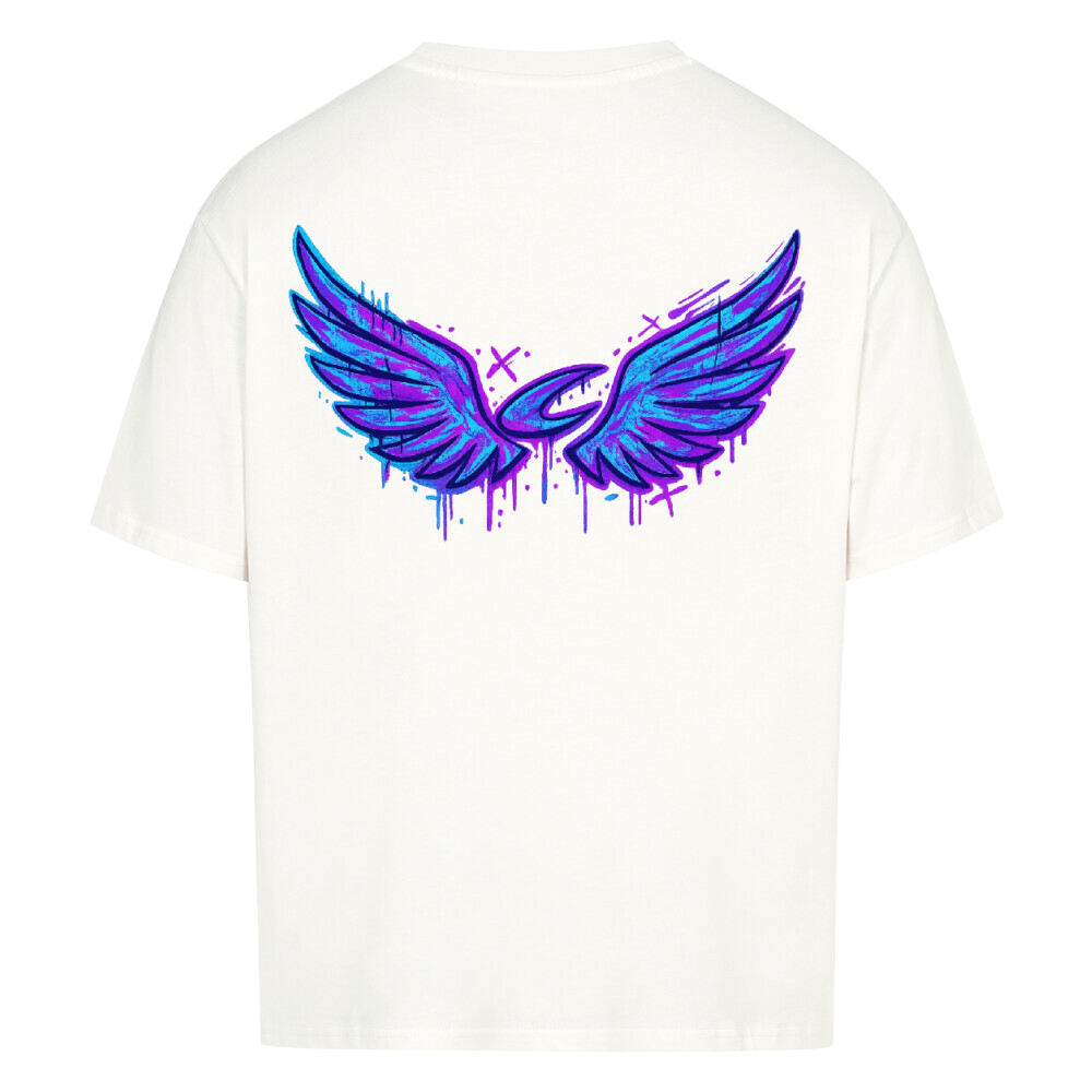 Oversized Shirt - Graffiti Wings