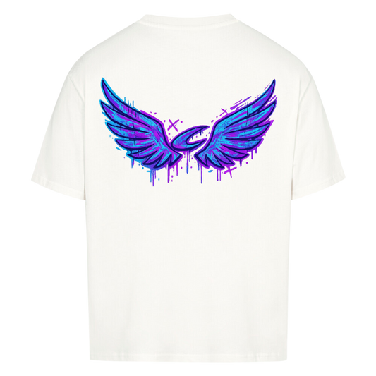 Oversized Shirt - Graffiti Wings