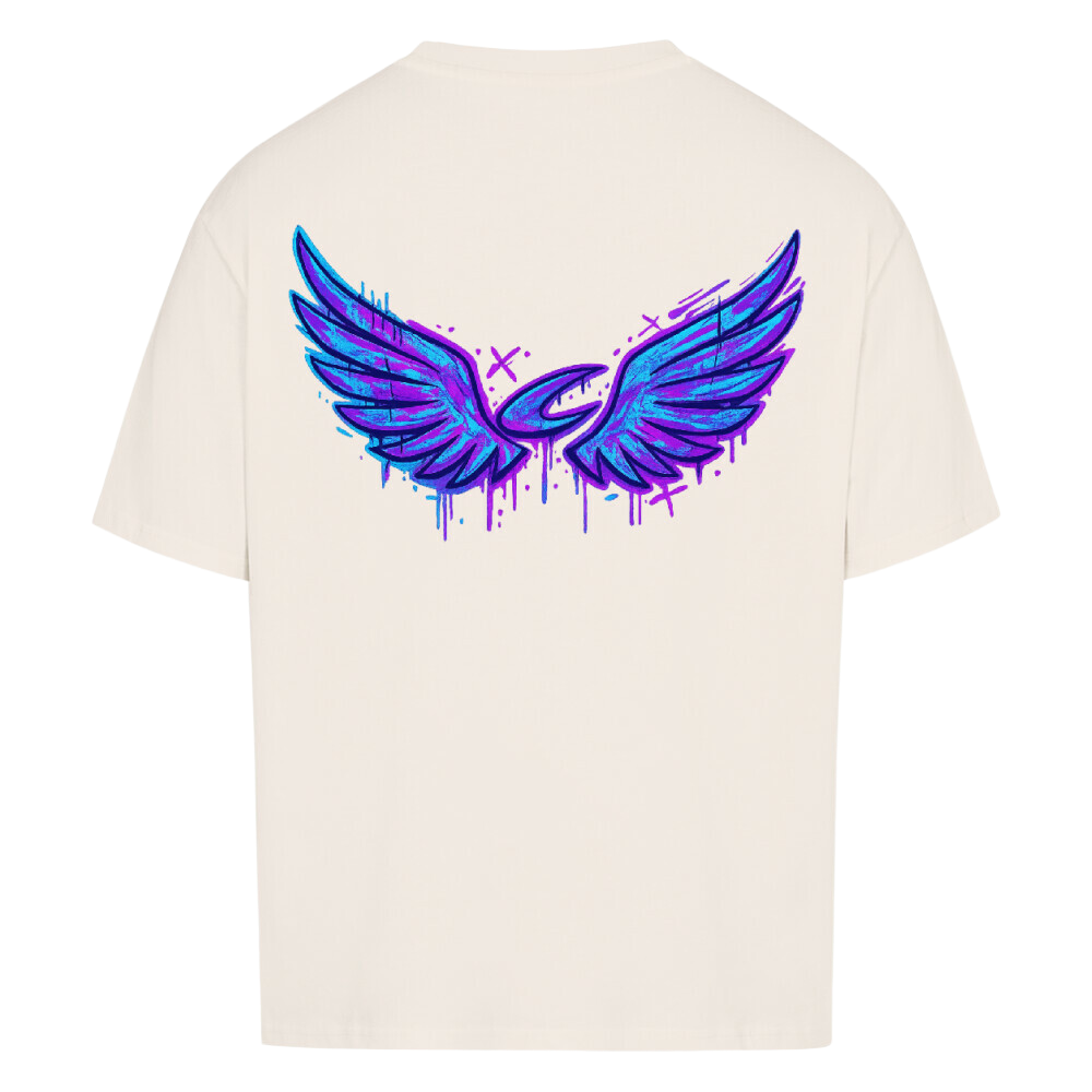 Oversized Shirt - Graffiti Wings